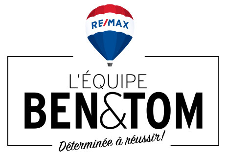 Logo L'équipe Ben & Tom - déterminée à réussir!